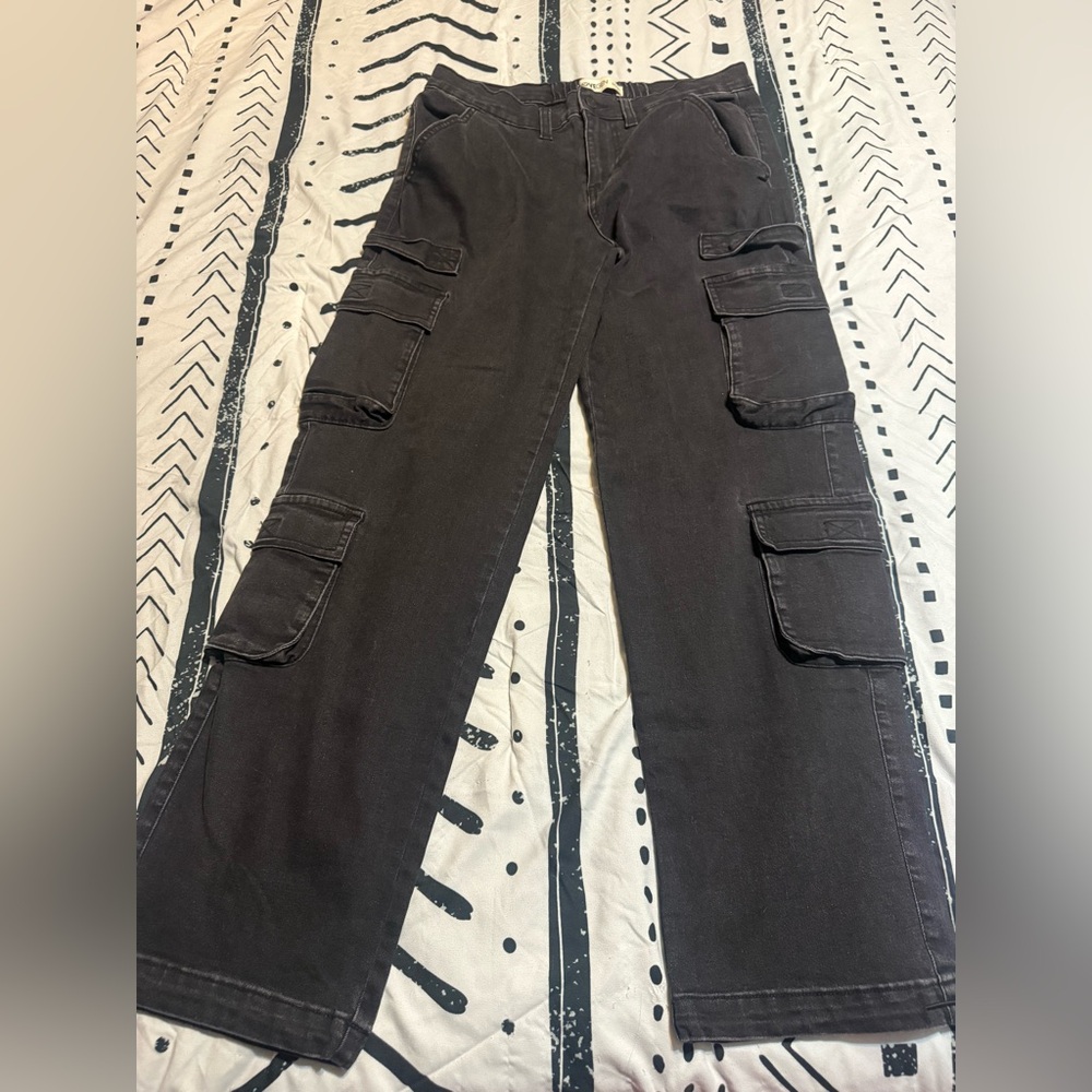 Black Cargo Pants